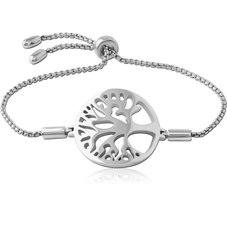 SURGICAL STEEL BRACELET - TREE
