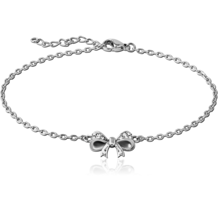 SURGICAL STEEL JEWELED BRACELET