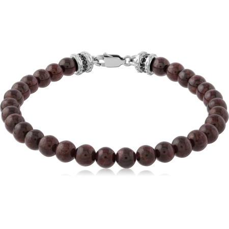 SURGICAL STEEL JEWELED BRACELET