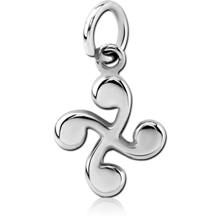 SURGICAL STEEL CHARM - CROSS