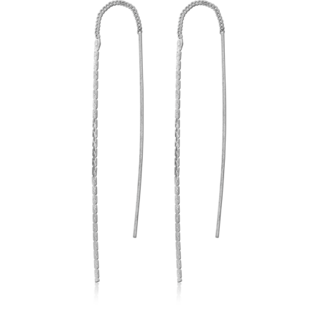 STERLING SILVER 925 PLATED EARRINGS PAIR