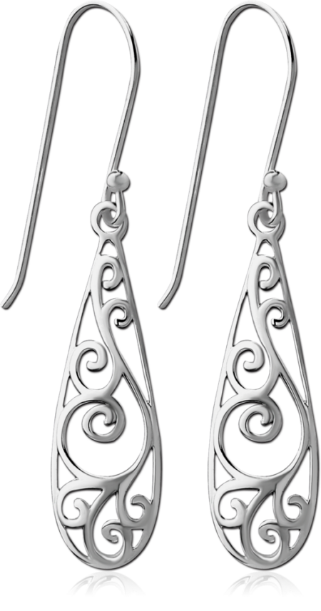 SURGICAL STEEL EARRINGS PAIR