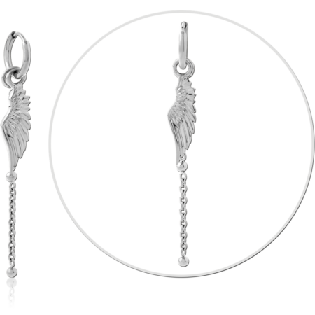 SURGICAL STEEL HOOP EARRINGS