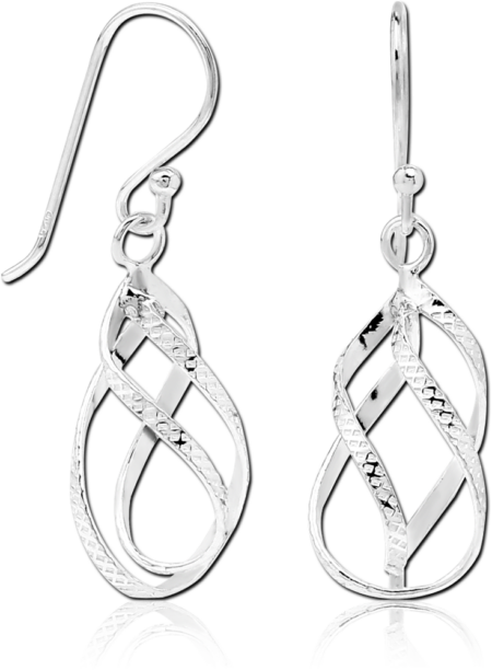 STERLING SILVER 925 EARRINGS PAIR