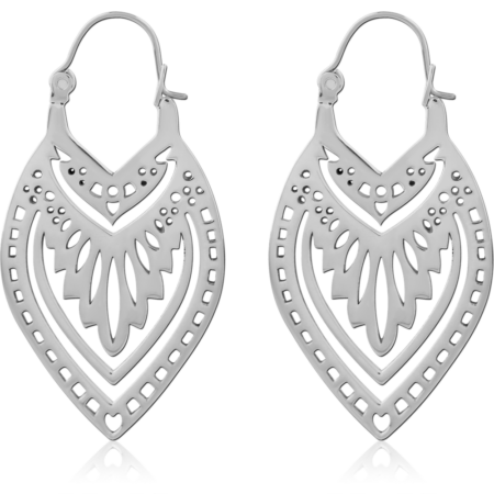 SURGICAL STEEL HOOP EARRINGS