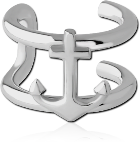 SURGICAL STEEL ILLUSION EAR CUFF