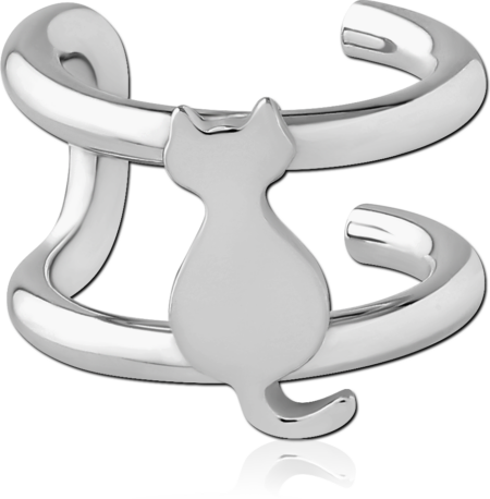 SURGICAL STEEL ILLUSION EAR CUFF