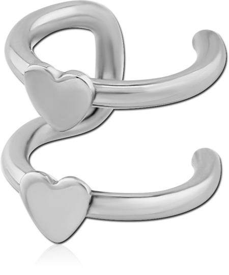 SURGICAL STEEL ILLUSION EAR CUFF