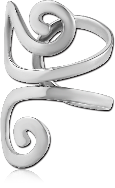 SURGICAL STEEL EAR CUFF - TRIBLE