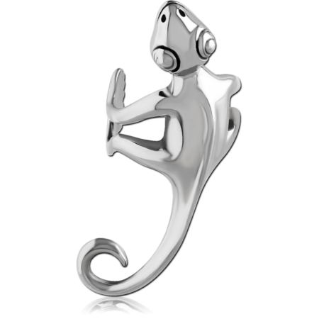 SURGICAL STEEL EAR CUFF - LIZARD