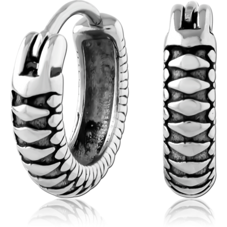 SURGICAL STEEL HOOP EARRINGS PAIR