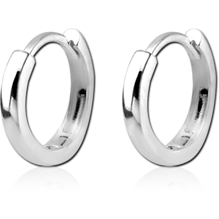 STERLING SILVER 925 HOOP EARRINGS