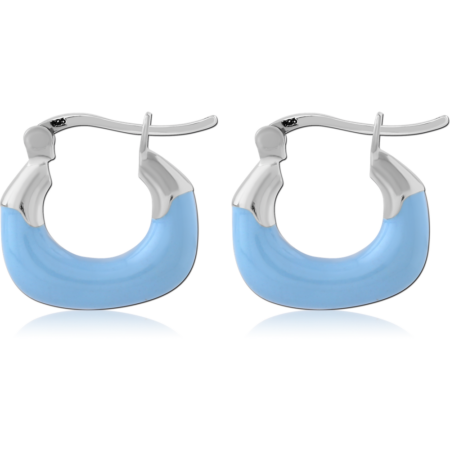 STERLING SILVER 925 HOOP EARRINGS