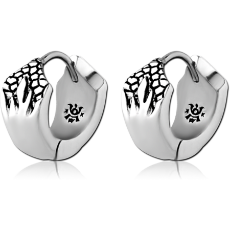 SURGICAL STEEL KOOL KATANA HUGGIES PAIR - FLAMES