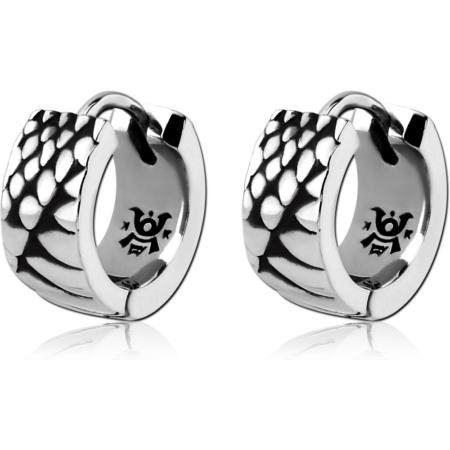 SURGICAL STEEL KOOL KATANA HUGGIES PAIR - ANIMAL SCALES