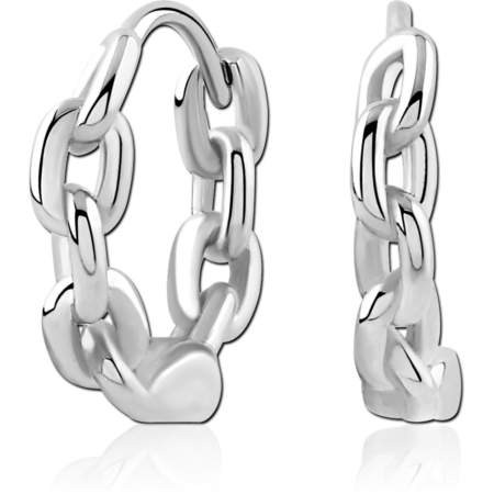 STERLING SILVER 925 PLATED HUGGIES PAIR