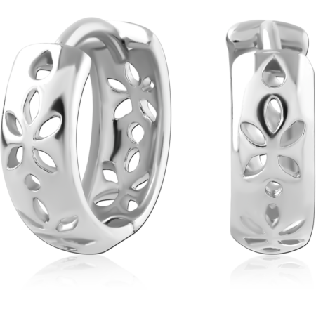 STERLING SILVER 925 PLATED HUGGIES PAIR