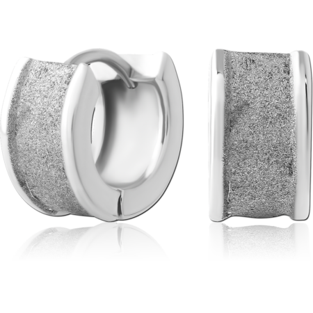 SURGICAL STEEL HUGGIES PAIR