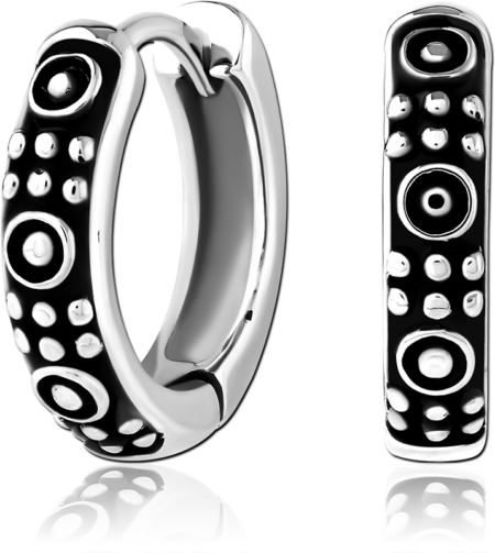 SURGICAL STEEL HUGGIES PAIR