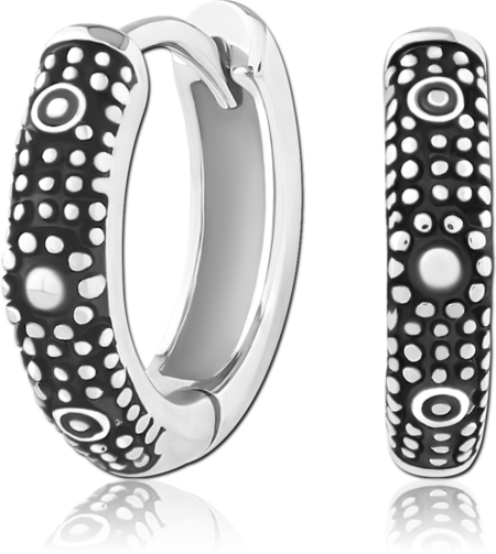 SURGICAL STEEL HUGGIES PAIR