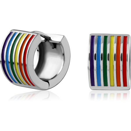 SURGICAL STEEL HUGGIES PAIR