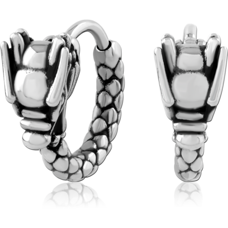 SURGICAL STEEL HUGGIES PAIR