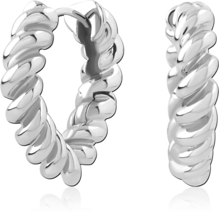 SURGICAL STEEL HUGGIES PAIR