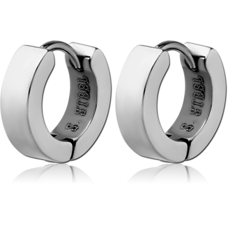 PAIR OF STAINLESS STEEL HUGGIES