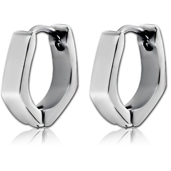 PAIR OF STAINLESS STEEL HUGGIES