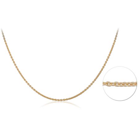 STERLING SILVER 925 18K GOLD PLATED NECKLACE