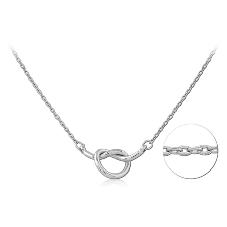 STERLING SILVER 925 PLATED JEWELED NECKLACE WITH PENDANT