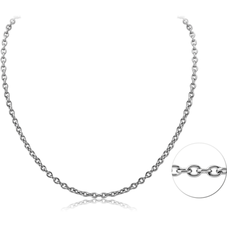 STAINLESS STEEL CABLE NECK CHAIN