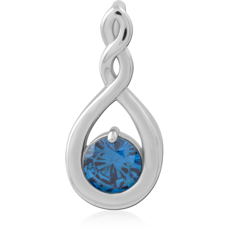 STERLING SILVER 925 RHODIUM PLATED PENDANT
