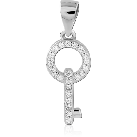 STERLING SILVER 925 RHODIUM PLATED PENDANT