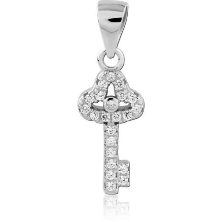 STERLING SILVER 925 RHODIUM PLATED PENDANT