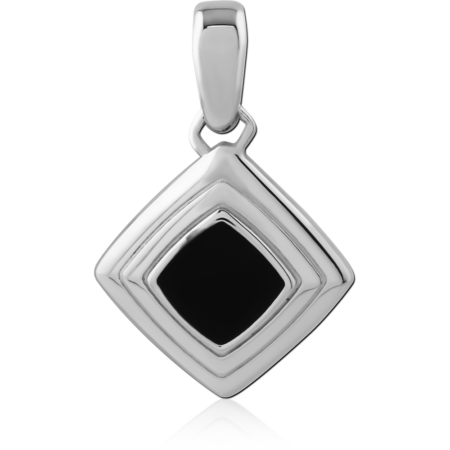STERLING SILVER 925 JEWELED PENDANT