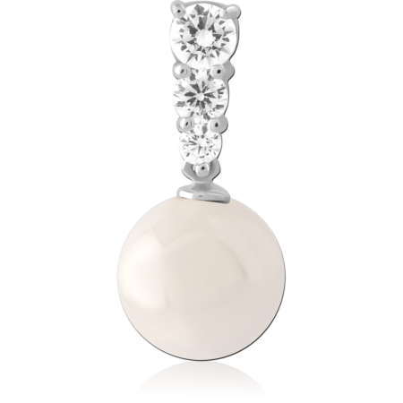 STERLING SILVER 925 JEWELED PENDANT