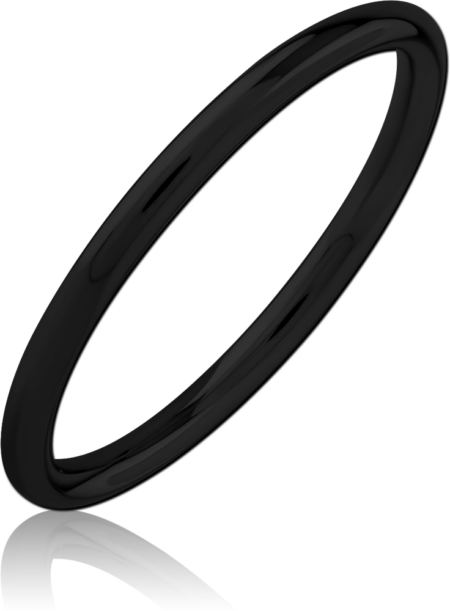 BLACK PVD COATED SURGICAL STEEL