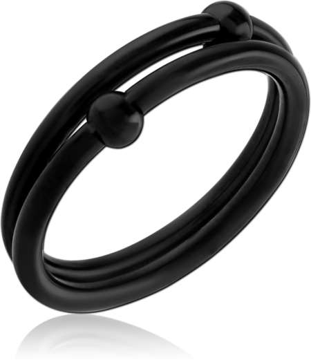 BLACK PVD COATED SURGICAL STEEL