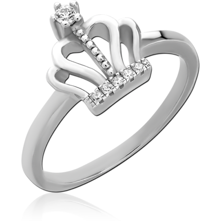 STERLING SILVER 925 PLATED JEWELED RING