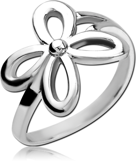 STERLING SILVER 925 RING - FLOWER