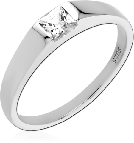 STERLING SILVER 925 JEWELED RING