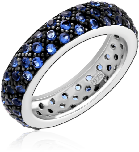 STERLING SILVER 925 JEWELED RING