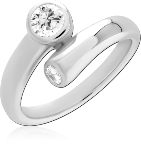 STERLING SILVER 925 JEWELED RING