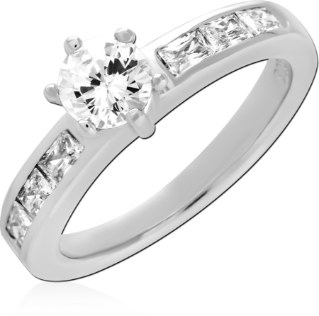 STERLING SILVER 925 JEWELED RING