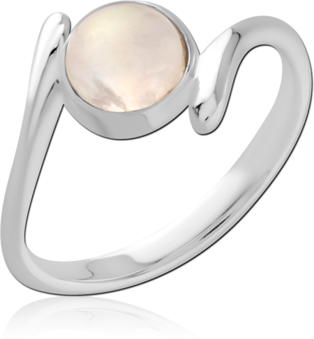 STERLING SILVER 925 JEWELED RING