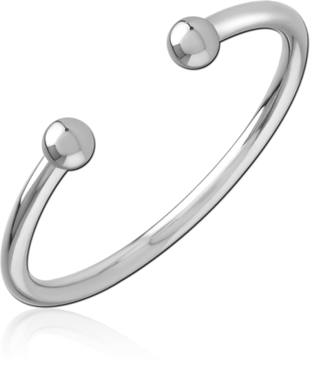 SURGICAL STEEL OPEN RING