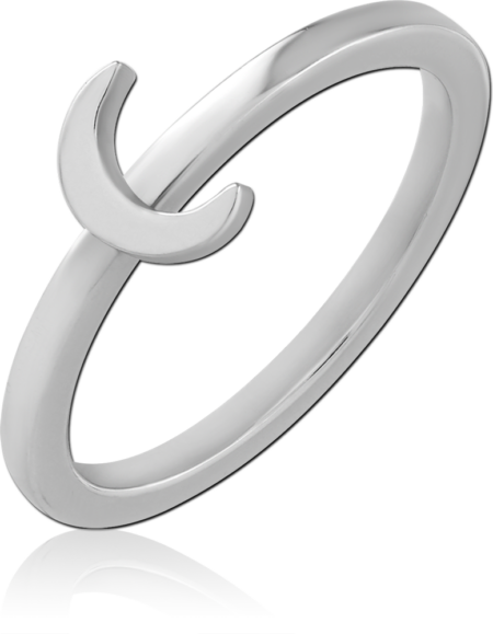 SURGICAL STEEL WIRE CUT STAR RING