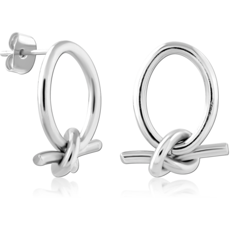 STERLING SILVER 925 PLATED JEWELED EAR STUDS PAIR