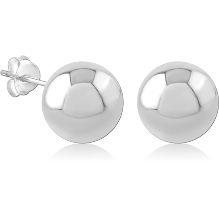 STERLING SILVER 925 PLATED EAR STUDS PAIR